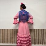 MOD. 5 VOLANTES LISO ROSA CHICLE - Imagen 2