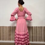 MOD. 5 VOLANTES LISO ROSA CHICLE - Imagen 4