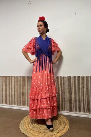 5. MOD. 3 VOLANTES BASICO CON LUNARES, 50€, (16 COLORES)