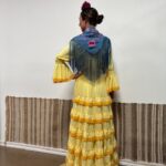 MOD. MARIA VOLANTITOS LISO AMARILLO - Imagen 2