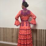 MOD. MARIA NARANJA LUNARES CON ENCAJE DE BOLILLO BUGANVILLA - Imagen 2