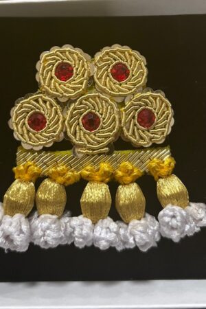 BROCHE ALAMAR PUERTA GRANDE ROJO