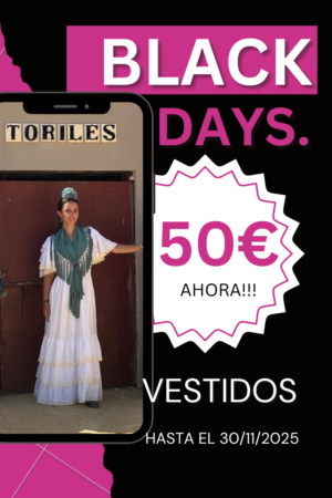 8. MOD. 3 VOLANTES LISO CON ENCAJE DE BOLILLO, (11 COLORES) AHORA 50€(BLACK DAYS)