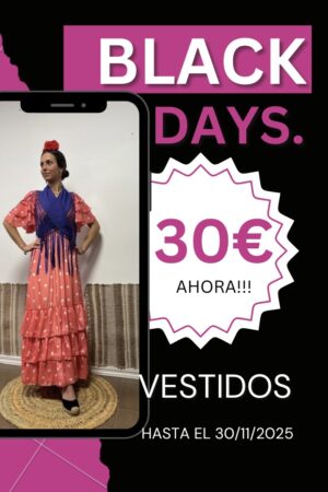 5. MOD. 3 VOLANTES BASICO CON LUNARES, AHORA 30€, (16 COLORES)