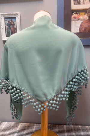 MANTONCILLO DE MADROÑOS VERDE EMPOLVADO