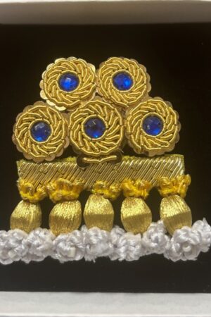 BROCHE ALAMAR PUERTA GRANDE AZUL