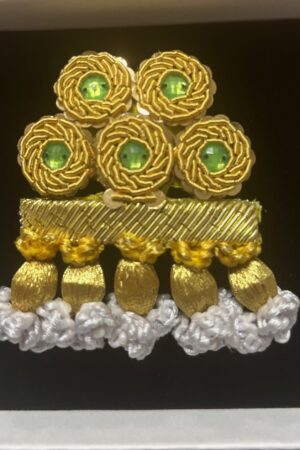 BROCHE ALAMAR PUERTA GRANDE VERDE