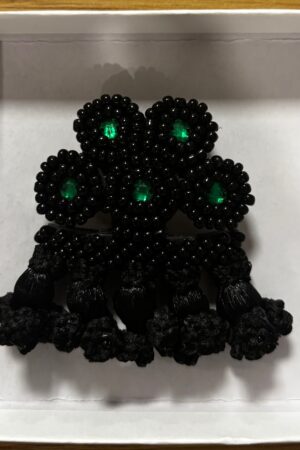 BROCHE ALAMAR DESPLANTE VERDE ESMERALDA