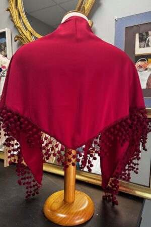 MANTONCILLO DE MADROÑOS BURDEOS