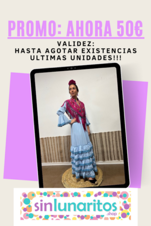 2.000 MOD. 5 VOLANTES LISO CON ENCAJE DE BOLILLO(8 COLORES) AHORA 50€